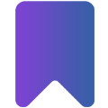 Icono azul de guardar